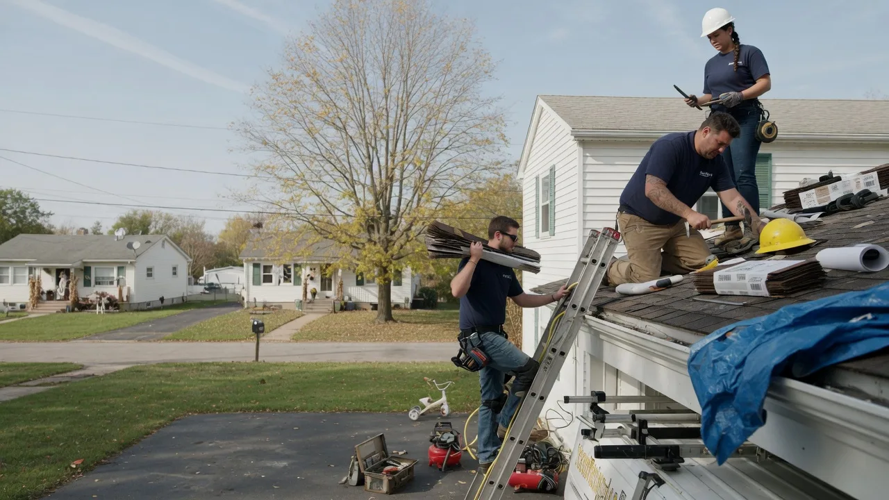 Local Roofing Contractors in Sesser, IL near me